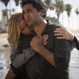 Still of Cliff Curtis and Kim Dickens in Fear the Walking Dead (2015)