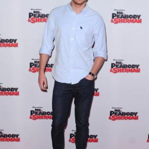 Alistair at the premier at Mr Peabody and Sherman