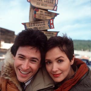 Still of Rob Morrow and Janine Turner in Northern Exposure 1990