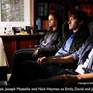 Still of Rachael Leigh Cook, Joseph Mazzello and Nick Heyman in Matters Of Life And Death