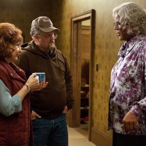 Still of Kathy Najimy Larry the Cable Guy and Tyler Perry in A Madea Christmas 2013
