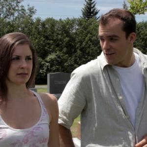 Friends for hire Christina Cuffari and Tim Finnigan in 'Chum per Hour'. 2011.