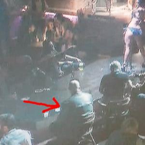 me stage side in Titty Twister bar in From Dusk Till Dawn tv series