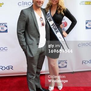Tyler Hollinger and Miss New York 2013 Stephanie Chernick