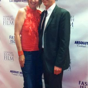 Mary Mackey & Joseph Buttler at the premiere of 