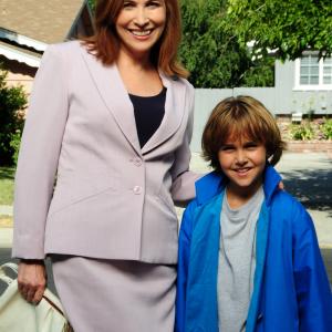 Michael and Nancy Sullivan on the set of All Kids Count