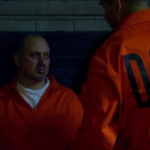 Matthew Deslippe as Julius Styles in The Strain with Miguel Gomez(2014)