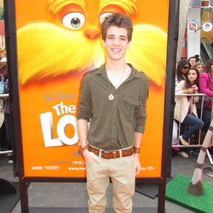 Brandon at The Lorax PremiereFebruary 19 2012