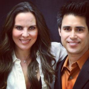 Actress Kate Del Castillo and actor Omar Mora on INDIE SCENE