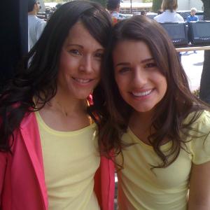 Glee Stunt Double for Lea Michele