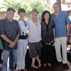 On set with Rob Cohen's I, ALEX CROSS, Minister Mari Pangestu and Jean Reno.