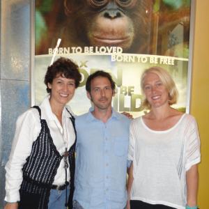 IMAX Offices with writerproducer Drew Fellman and producer Jill Ferguson BORN TO BE WILD 3D