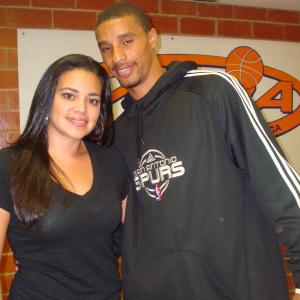 George Hill and Violet Saenz-Arocha