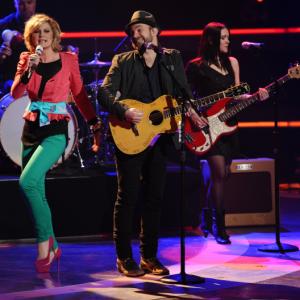 Still of Sugarland, Jennifer Nettles and Kristian Bush in American Idol: The Search for a Superstar (2002)