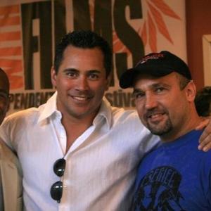 Eltony Williams, Joey Lanai, and Bryan Hanna at 'Callous' Movie Premiere.
