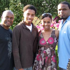 A Good Man is Hard to Find Left to Right Dir Leslie Small Dante Swain Deborah Cox and Darius McCrary