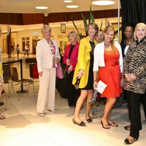 Modeling for Red Cross fashion show at Natick Collection wearing Ralph Lauren (far right)
