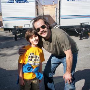 Andy with Jason Lee of MY NAME IS EARL