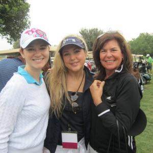 Sarah Drew, Tammy Barr and Kelly Edge at event of Chip in for Charity Golf Tournament