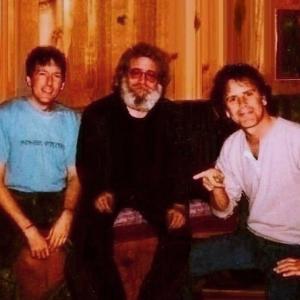  KENNETH PAULE JERRY GARCIA  BOB WEIR The Grateful Dead  In The Dark Session Power Station Recording Studio New York NY Oct 1987