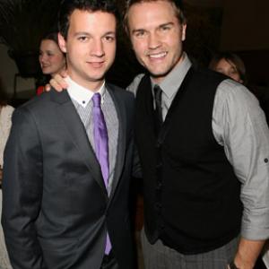 Gaelan Connell and Scott Porter at event of Bandslam (2009)