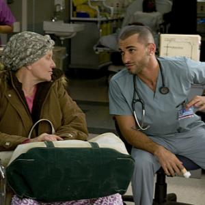 Still of Judith Ivey and Haaz Sleiman in Nurse Jackie 2009