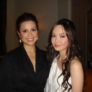 Anna Maria and Lea Salonga Leas show at The Carlyle Cafe The Carlyle New York City 611