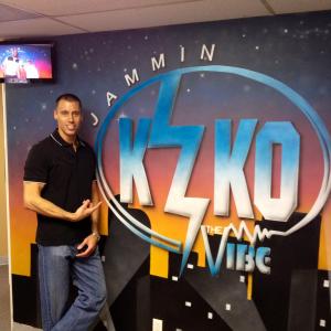 Alex doing his World Improv Network (WIN) Weekly Improvised Comedy Radio Show. Formerly Every Monday from 4-5pm MST Live in 145 Countries on 'KZKO The Vibe'.