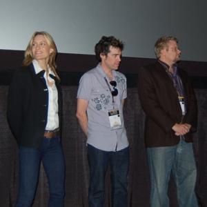 Robin Wright Penn Dave Wruck and Pete Schuermann at the 2009 Dallas AFI Film Festival
