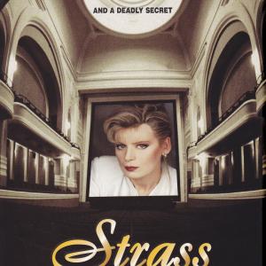 The poster of STRASS one of his TV productions for ANT1 TV starring Elena Akrita