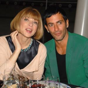 Anna Wintour and Marc Jacobs