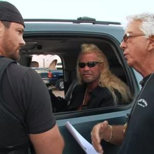 Still of Duane 'Dog' Chapman, Bobby Brown and Duane Lee Chapman Jr. in Dog the Bounty Hunter (2003)