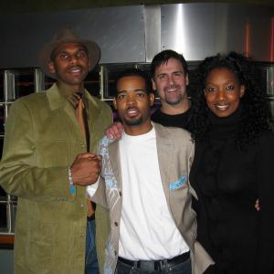 2006 Against All Odd's Movie Premiere | Jerry Stackhouse, Kirk Fraser, Mark Cuban, Trina Stackhouse