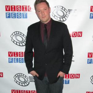 Director Brendan Gabriel Murphy on the red carpet at Visionfest NYC