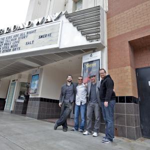 SWERVE Limited Theatrical Release in Los Angeles wProducers Michael D Lynch Jeff Beard Scott Kennedy SVP of Distribution at Open Road Films  Director Brendan Gabriel Murphy
