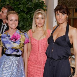 Helena Christensen Diane Kruger and Katrina Bowden