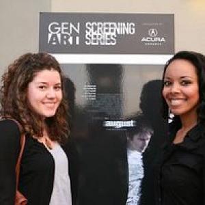 Tiffany Diamond and Kelsey Rude attend the Gen Art Screening Series for 