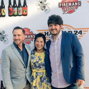 On the L.A. BEER Red Carpet with Brian Rodda & Showrunner Sam Miller