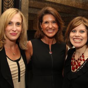 Photo L to R: Michelle Sobrino-Stearns, Publisher of Variety, Sheila Wenzel, and Nancy Brown, American Heart Association CEO; Getty Images