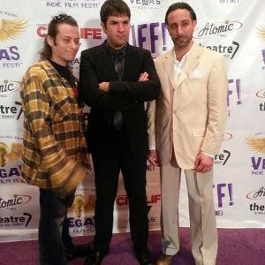 Edward Furlong Nicholas Gyeney and Bill Sorice arrive at the Las Vegas Independent Film Festival for the Nevada Premiere of Matts Chance