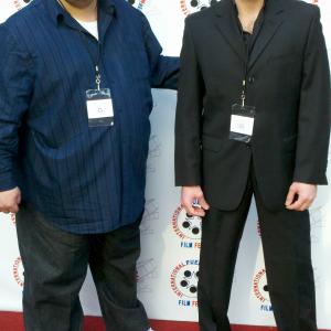 Ricardo Cordero and Bill Sorice at the 1st Annual International Puerto Rican Heritage Film Festival 2011