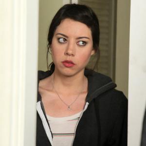 Still of Aubrey Plaza in Parks and Recreation 2009