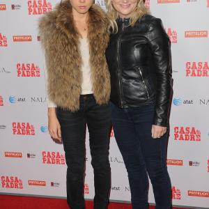 Amy Poehler and Aubrey Plaza at event of Casa de mi Padre 2012