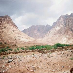 View from Bedouin house, Mount Saint Catherine