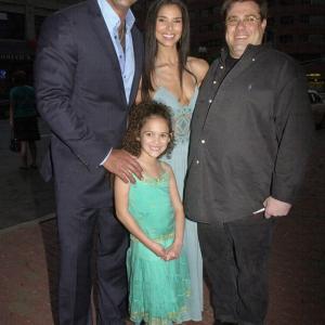 Madison Pettis (front)with Dwayne 