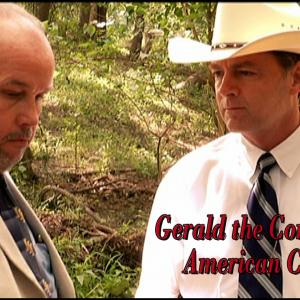 Feature film, American Cartel Gerald, the Coroner with the films star Todd Allen