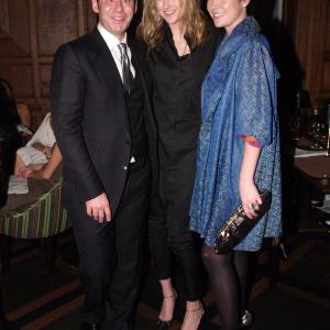 The Edmont Society Affair benefit. From Left: Derek Anderson, LeeLee Sobieski and Tarajia Morrell.