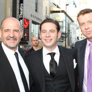 Terminator Salvation Los Angeles Premiere. From left: Jeffrey Silver, Derek Anderson and McG