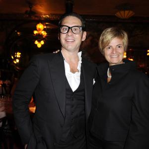 Derek Anderson and Gloria Princess of Thurn und Taxis at the Terminator Salvation Paris premiere