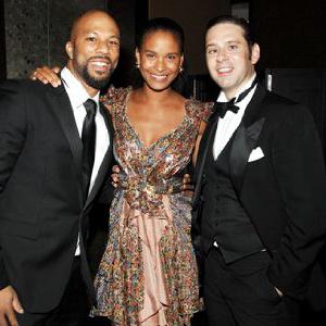 From left: Common, Joy Bryant and Derek Anderson at the Friends of New Yorkers For Children Sixth Annual Spring Dinner Dance